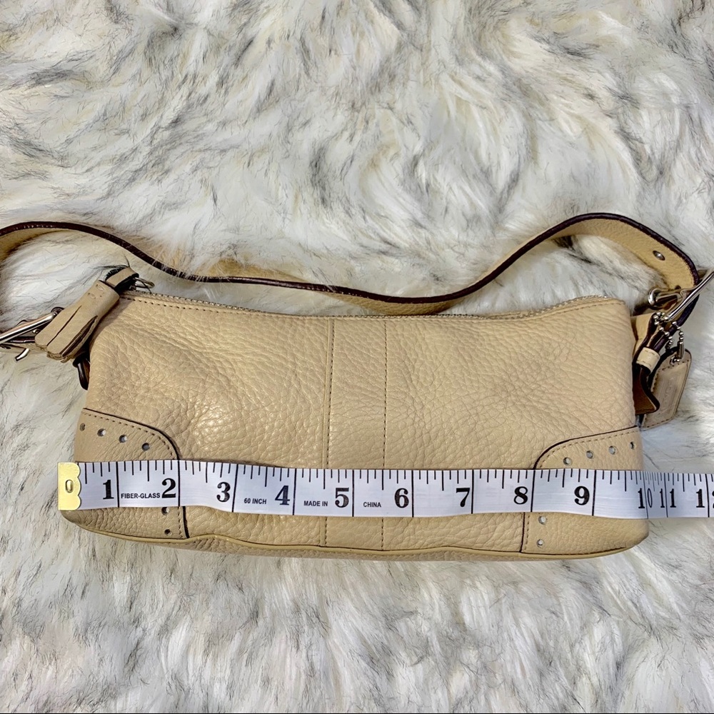 Coach Leather Mini Shoulder Purse - Picture 4 of 8